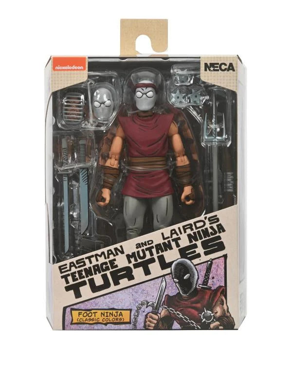 NECA Teenage Mutant Ninja Turtles Foot Ninja (Classic Colours Version) (Mirage Comics) 7"  Action Figure