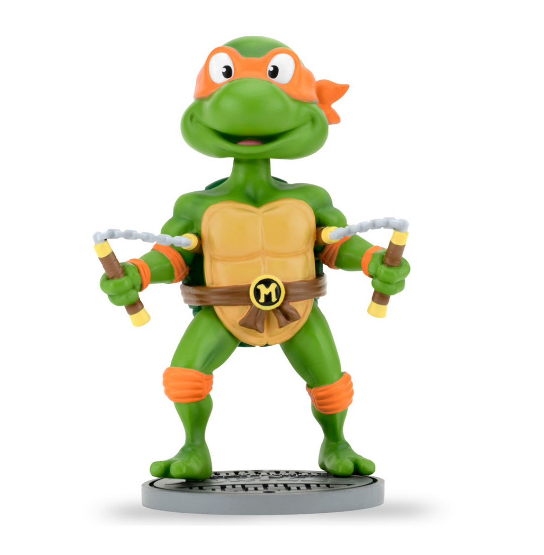 TMNT Cartoon Michelangelo Head Knocker Teenage Mutant Ninja Turtles