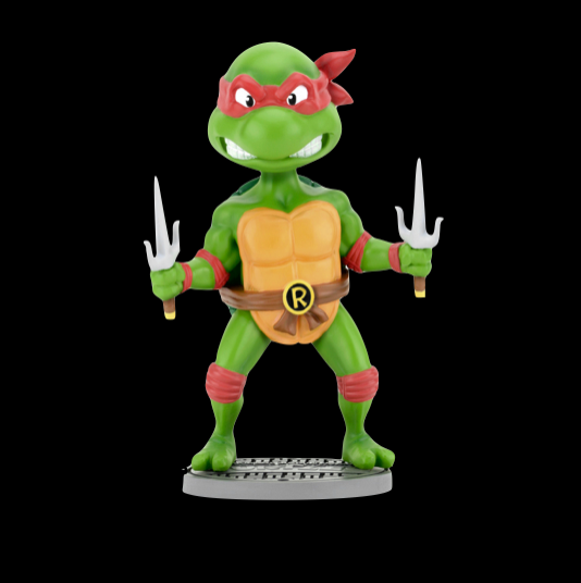 TMNT Cartoon Raphael Head Knocker Teenage Mutant Ninja Turtles