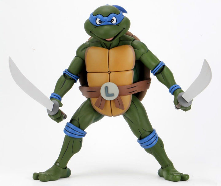 TMNT Cartoon Giant Size Leonardo Action Figure Teenage Mutant Ninja Turtles