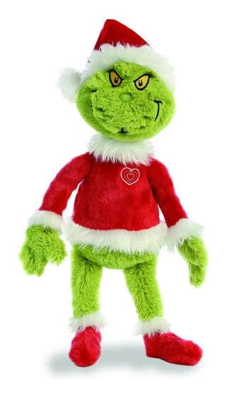 Dr Seuss Santa Grinch 19" Plush