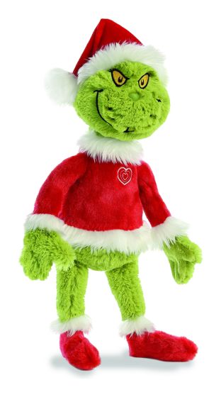 Dr Seuss Santa Grinch 19" Plush