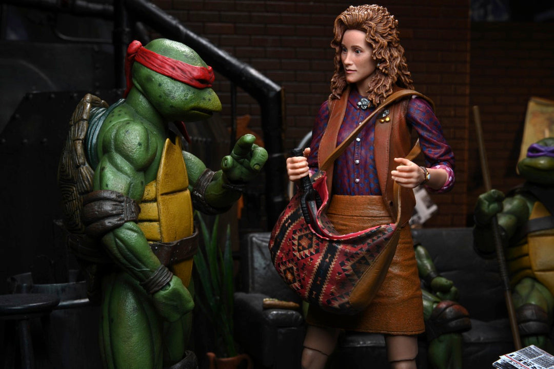 TMNT 1990 Movie April O‚äôneil Ultimate 7 Inch Scale Action Figure Reduction Teenage Mutant Ninja Turtles