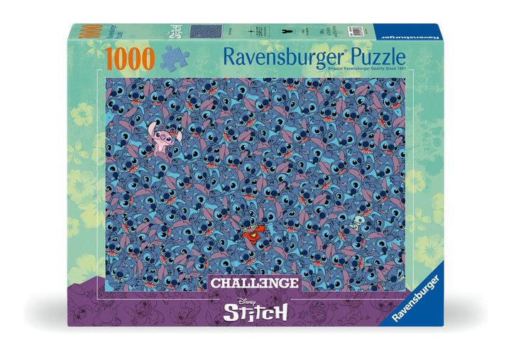 Disney Stitch Challenge 1000 Piece Jigsaw Puzzle