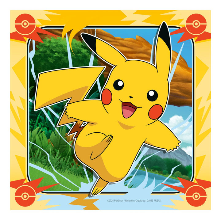 Pokemon 49 Piece Jigsaw Puzzle 3 Pack