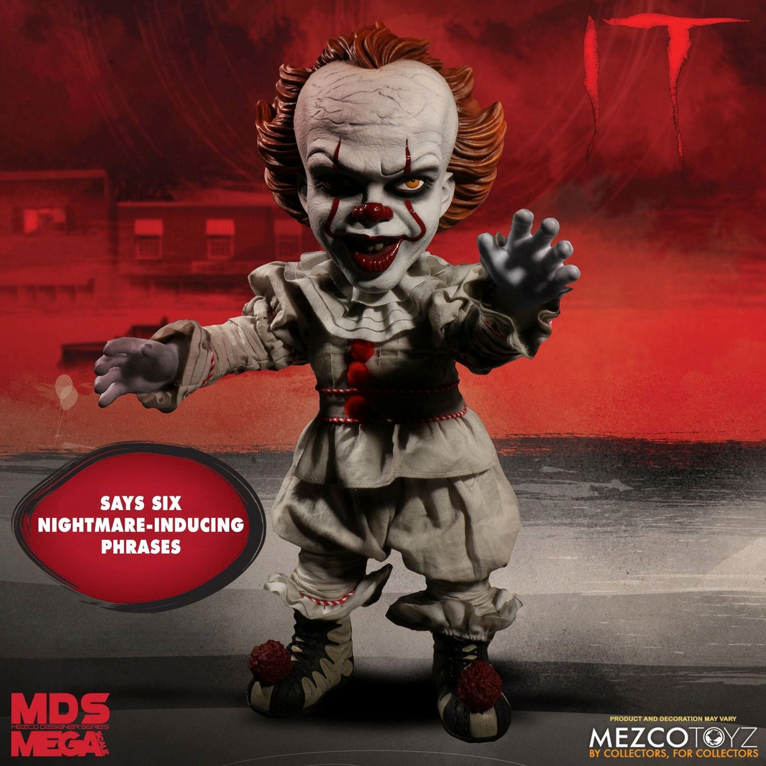 IT 2017 Pennywise 15" Mds Mega Scale Figure With Sound