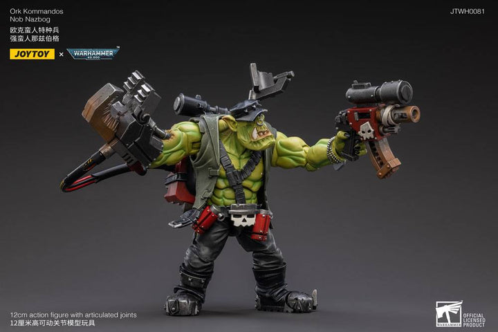 Warhammer 40K 1/18 Scale Ork Kommandos Nob Nazbog