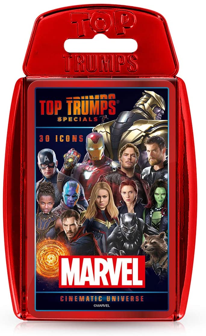 Top Trumps Specials Marvel Cinematic Card Game