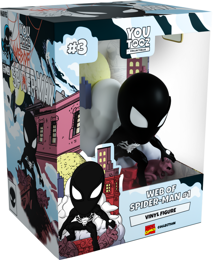Youtooz Marvel Spider Man Vinyl Figures (5) Complete Collection