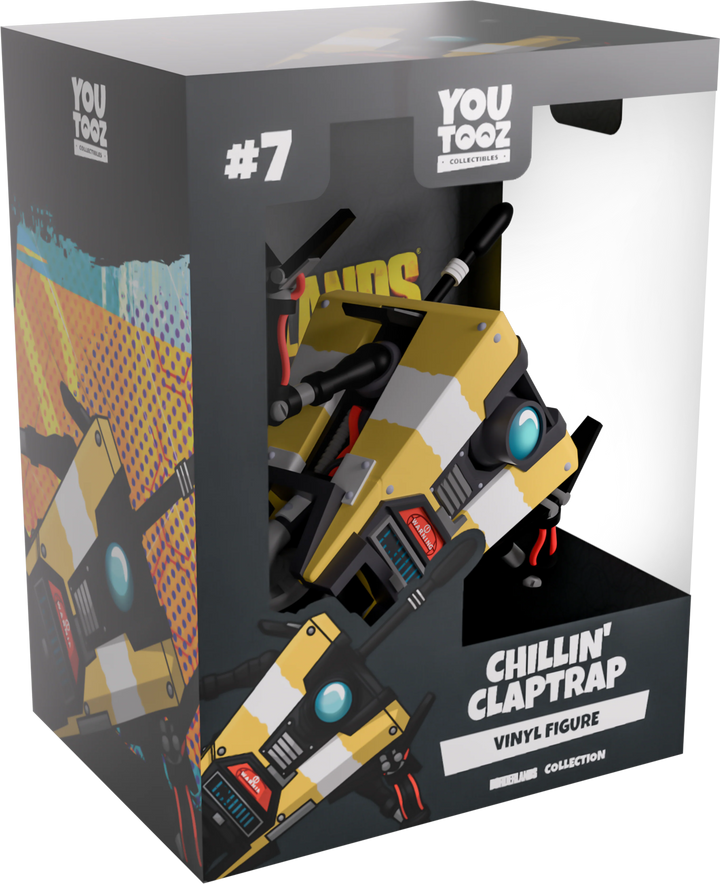 Youtooz Borderlands Chillin Claptrap Vinyl Figure