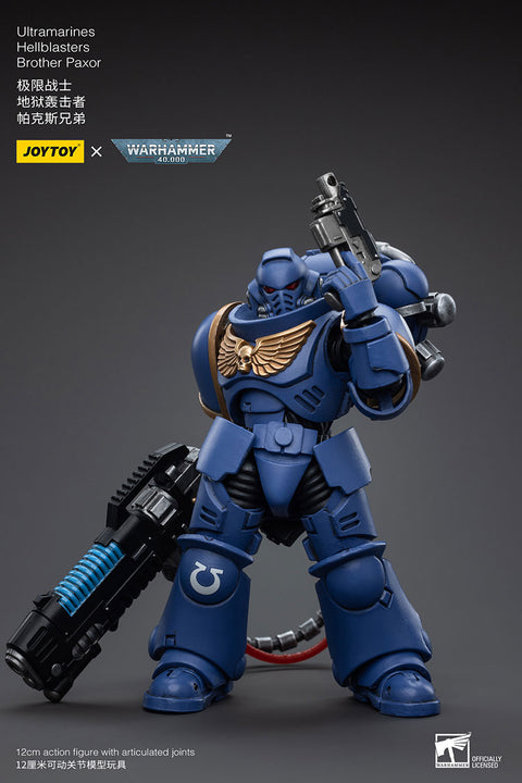 Warhammer 40K 1/18 Scale Ultramarines Hellblasters Brother Paxor