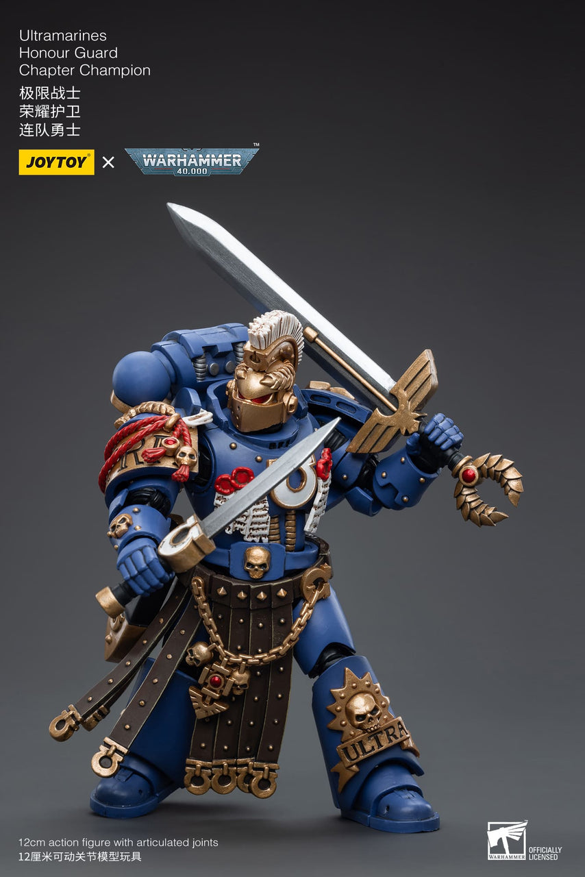 Warhammer 40K 1/18 Scale Ultramarines Honour Guard Chapter Champion