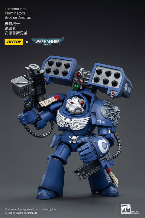 Warhammer 40K 1/18 Scale Ultramarines Terminators Brother Andrus