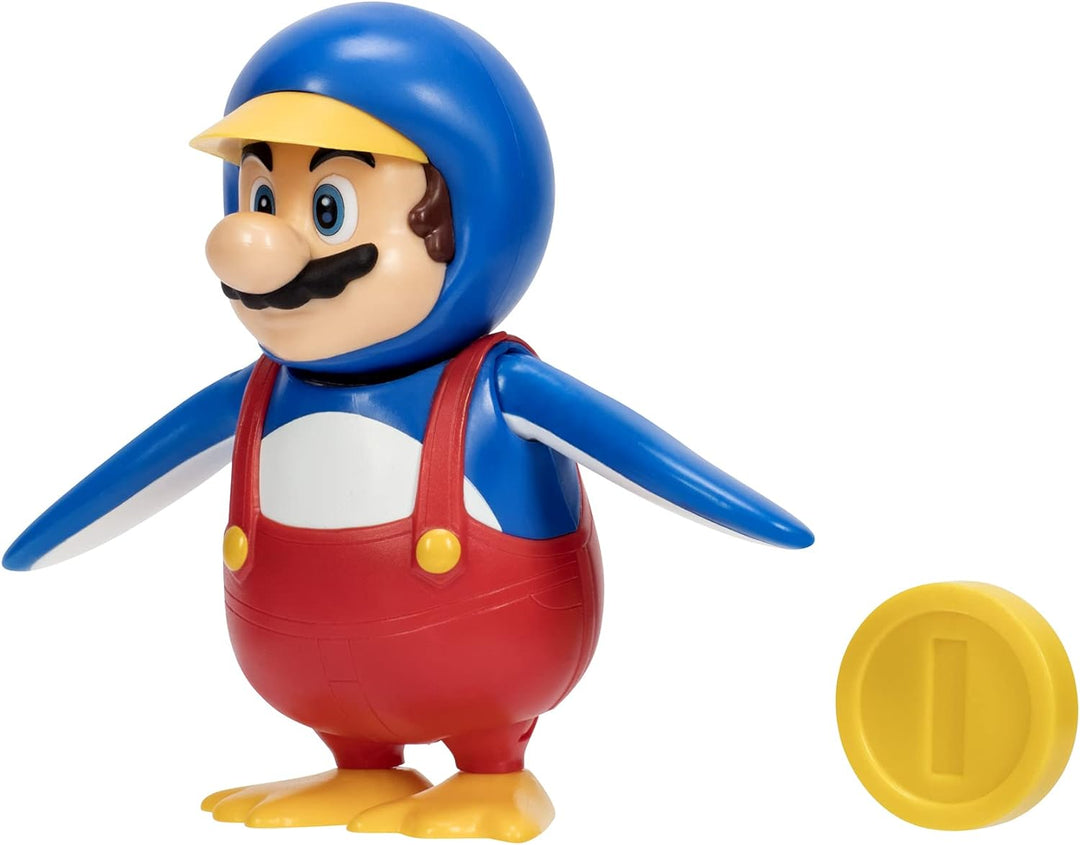 Super Mario 4" Penguin Mario Figure