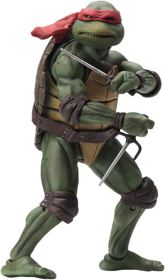 NECA Teenage Mutant Ninja Turtles 1990 Movie Raphael 7” Action Figure *Pending