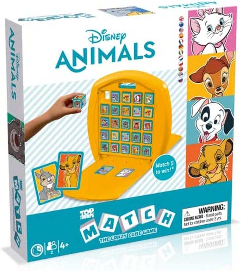 Top Trumps Match Disney Animal Board Game