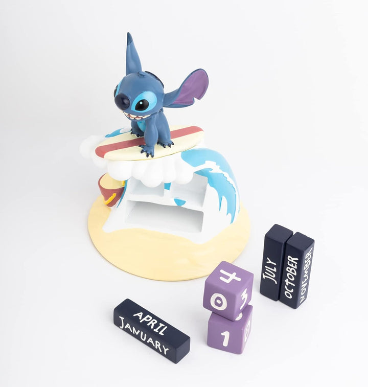 Disney Stitch Surfer 3D Perpetual Calendar