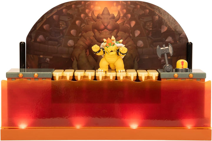 Super Mario Deluxe Bowser Battle Playset