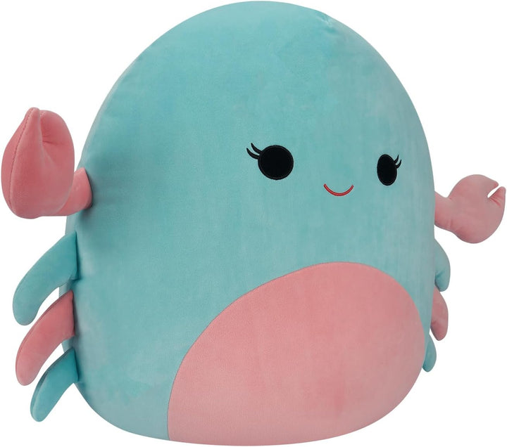 Squishmallows 20'' Pink & Mint Crab Plush