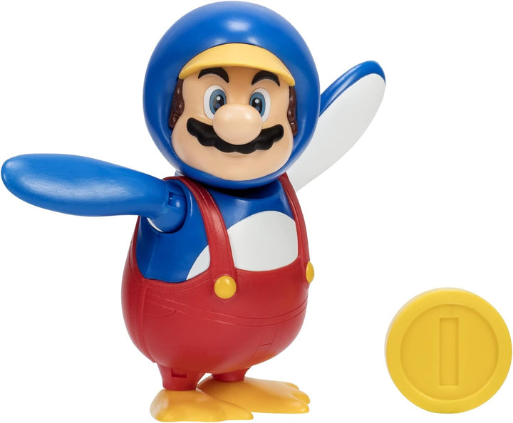 Super Mario 4" Penguin Mario Figure