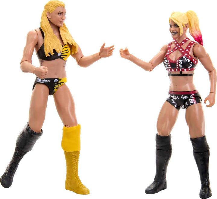 WWE Championship Showdown Figures Action Figure Pack (Charlotte Flair vs Alexa Bliss)