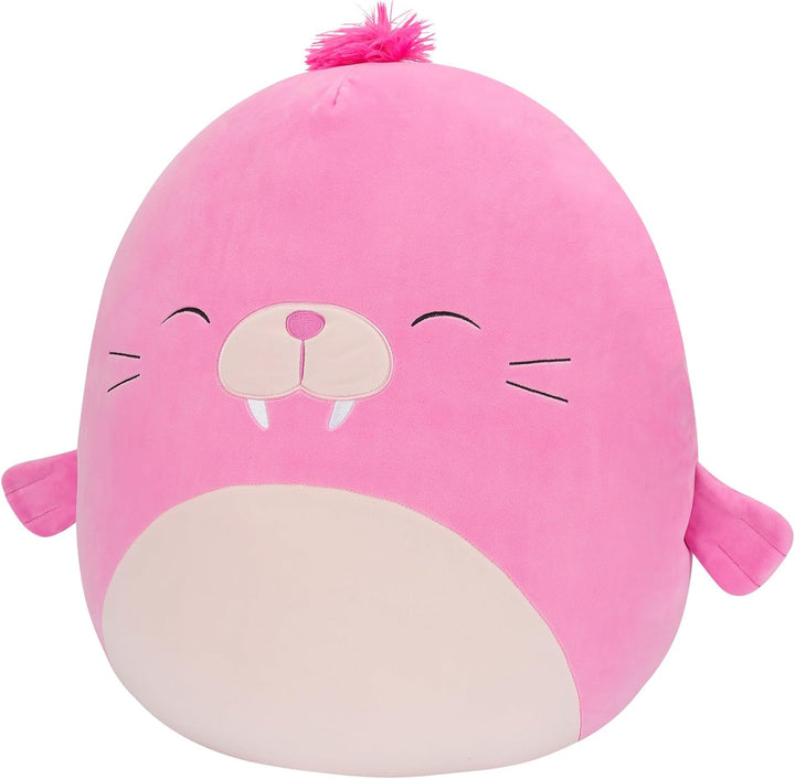 Squishmallows 20'' Pink Walrus Plush