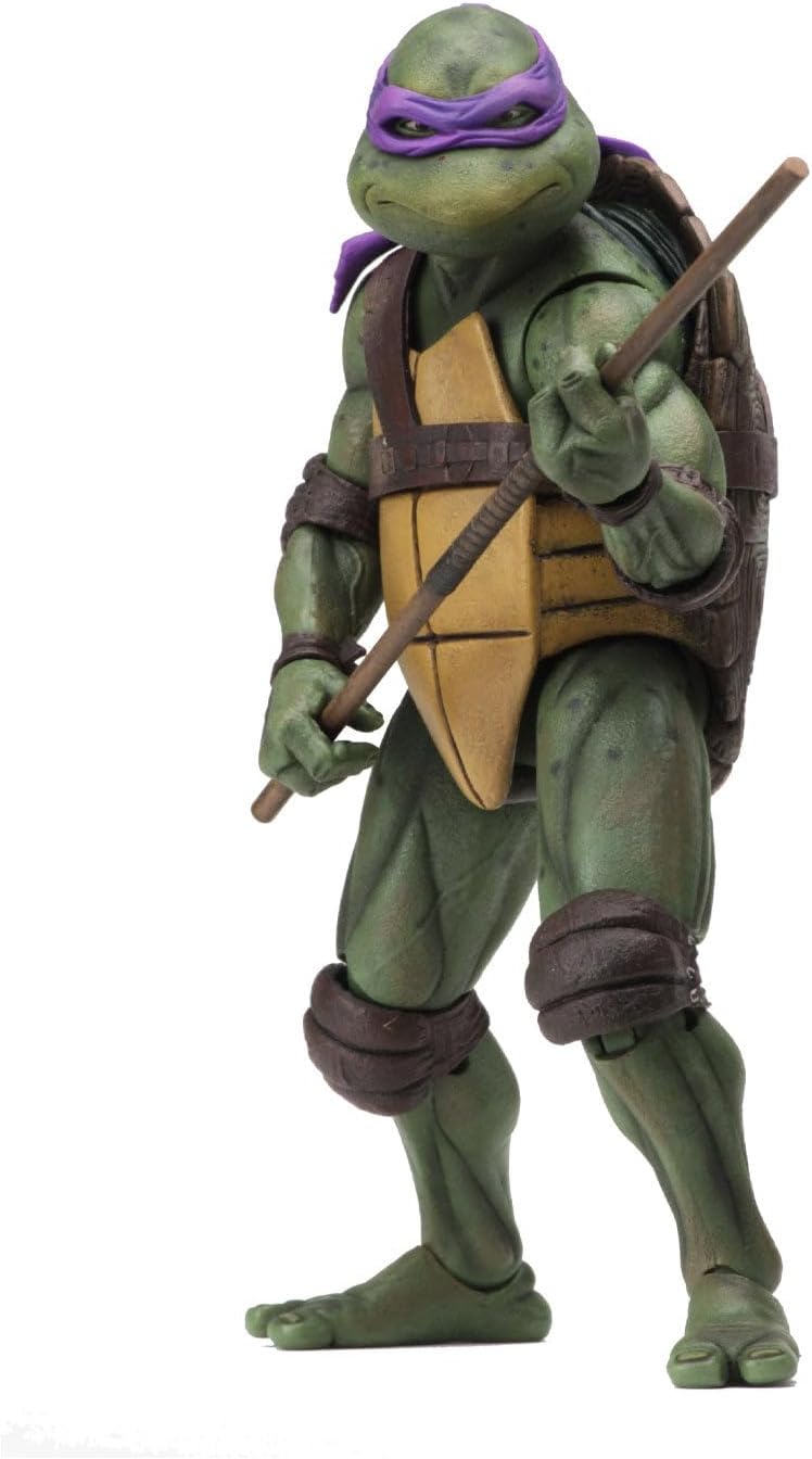 NECA Teenage Mutant Ninja Turtles 1990 Movie Donatello 7” Action Figure *Pending