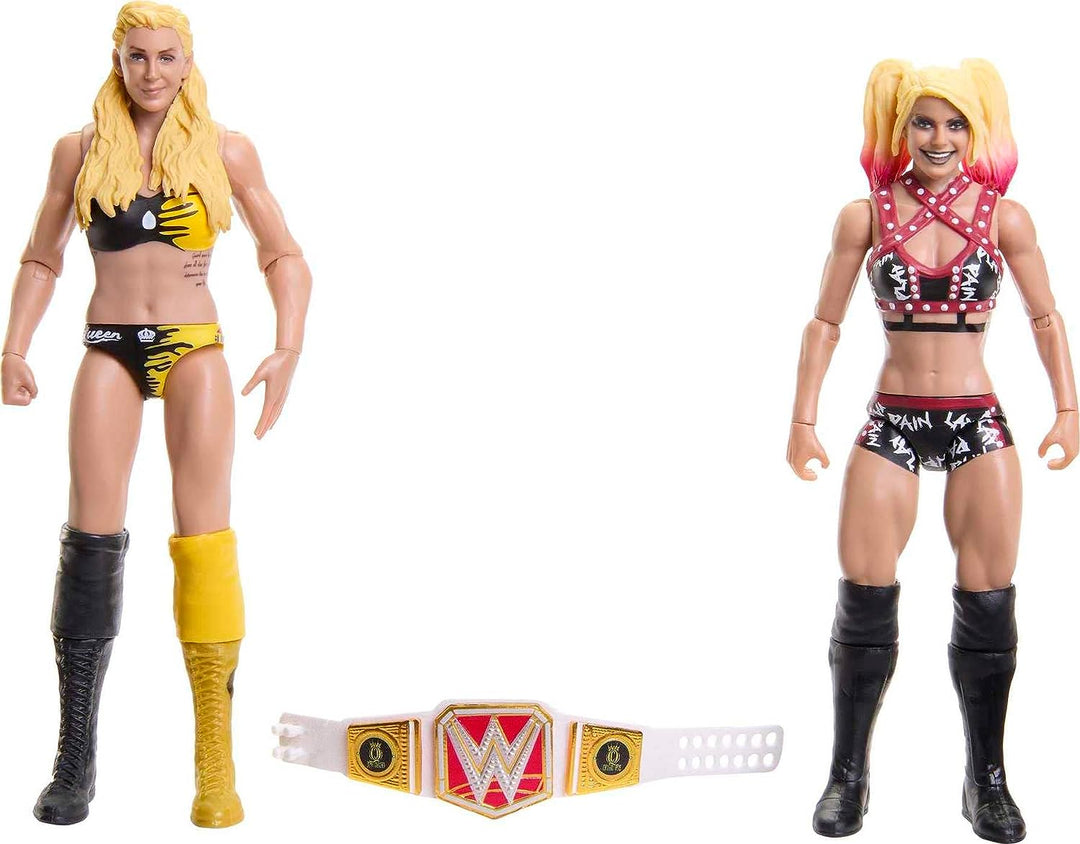 WWE Championship Showdown Figures Action Figure Pack (Charlotte Flair vs Alexa Bliss)