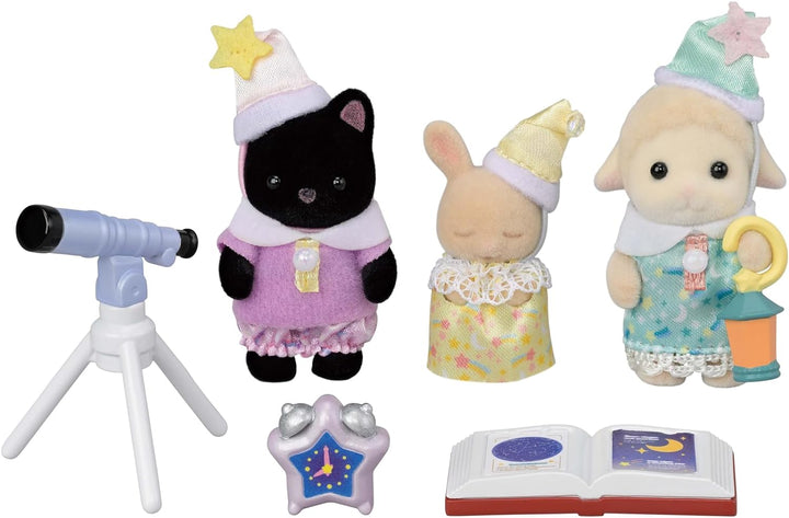 Sylvanian Families Nursery Friends Sleepover Party Trio