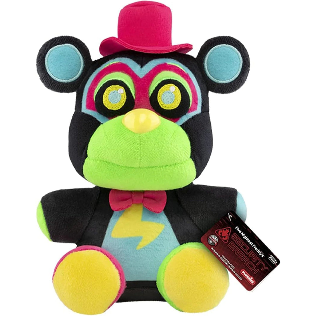 Five Nights at Freddy's Security Breach Blacklight Glamrock Freddy 7" Funko Plush