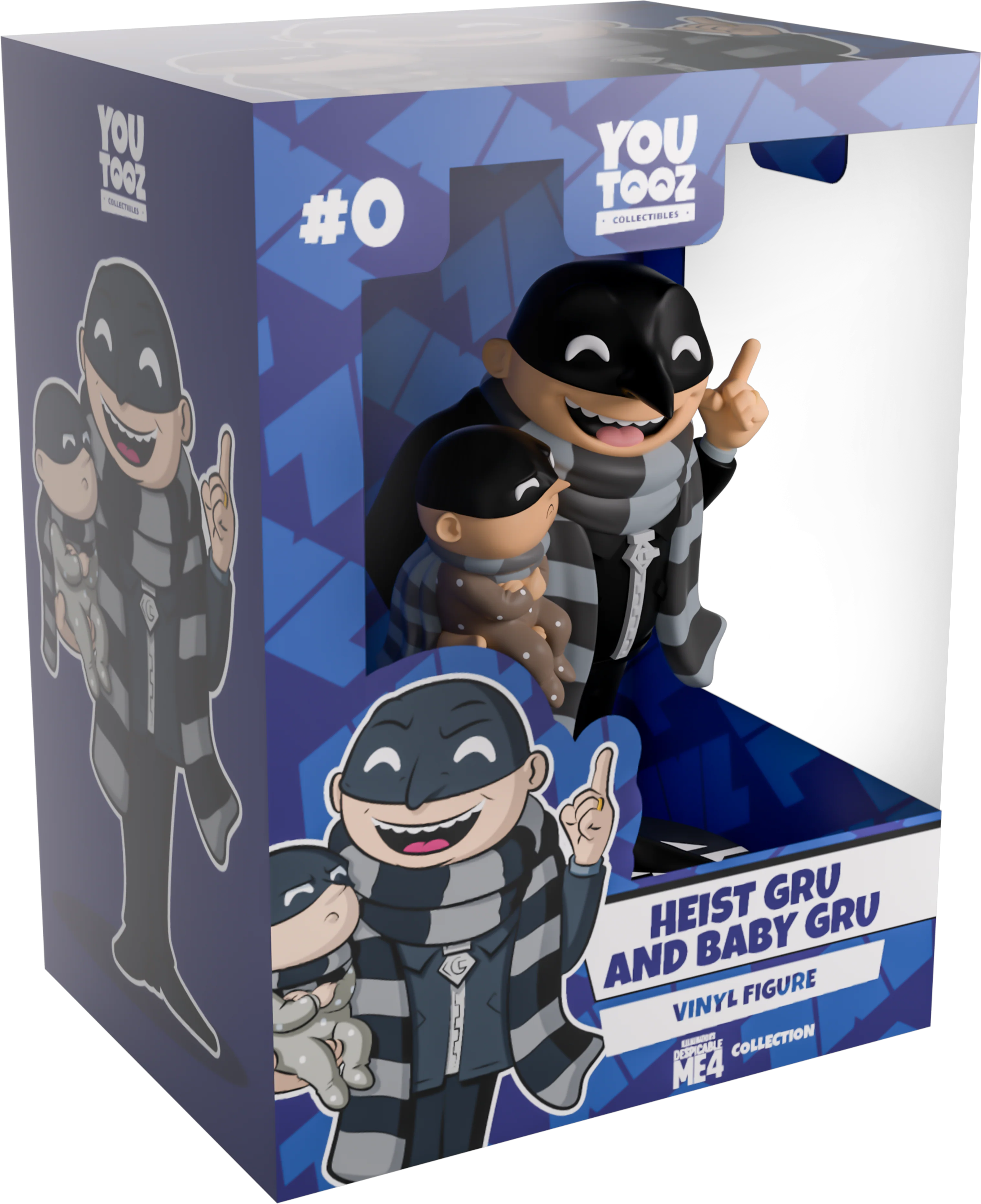 Youtooz Despicable Me 4 Heist Gru & Baby Gru Vinyl Figure