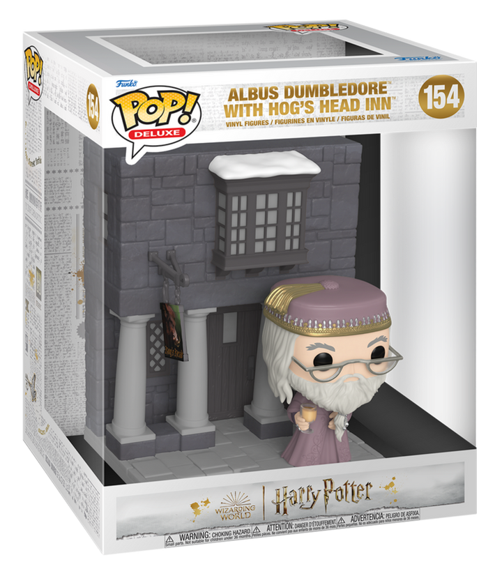 Albus Dumbledore With Hog's Head Inn Hogsmeade Harry Potter Deluxe Pop! Vinyl Figure