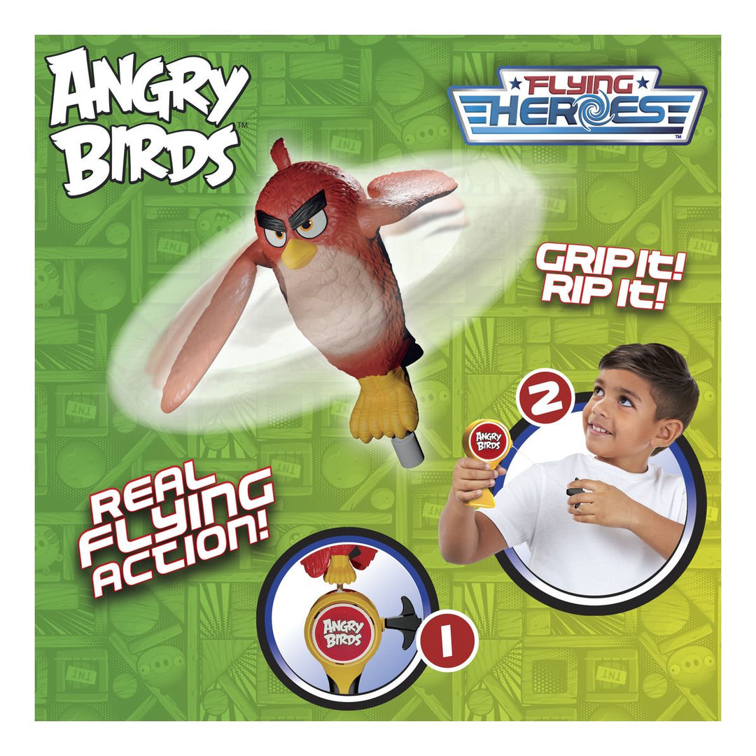 Flying Heroes Angry Birds Red