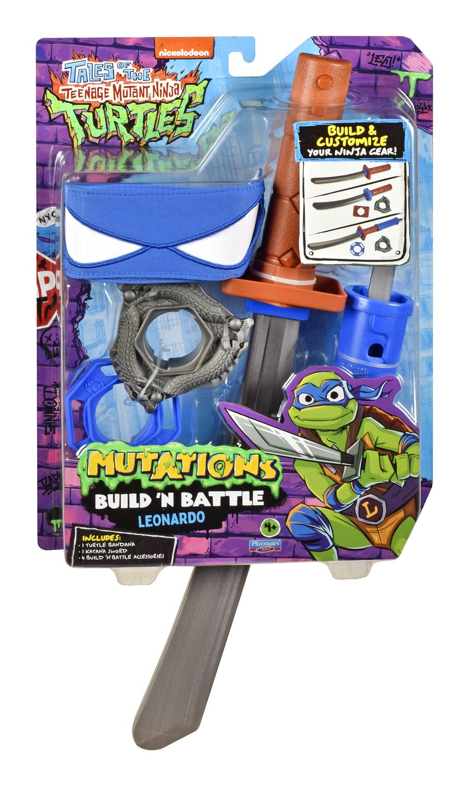 Tales of TMNT Build n Battle Leonardo's Weapon