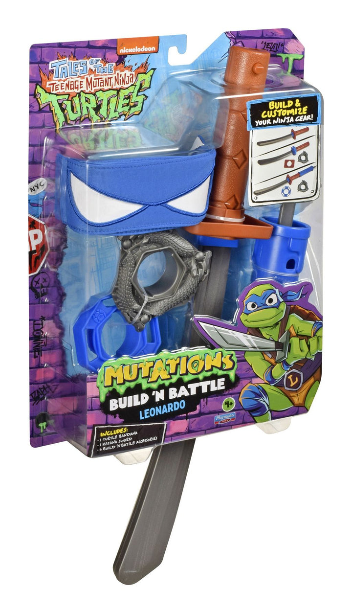 Tales of TMNT Build n Battle Leonardo's Weapon