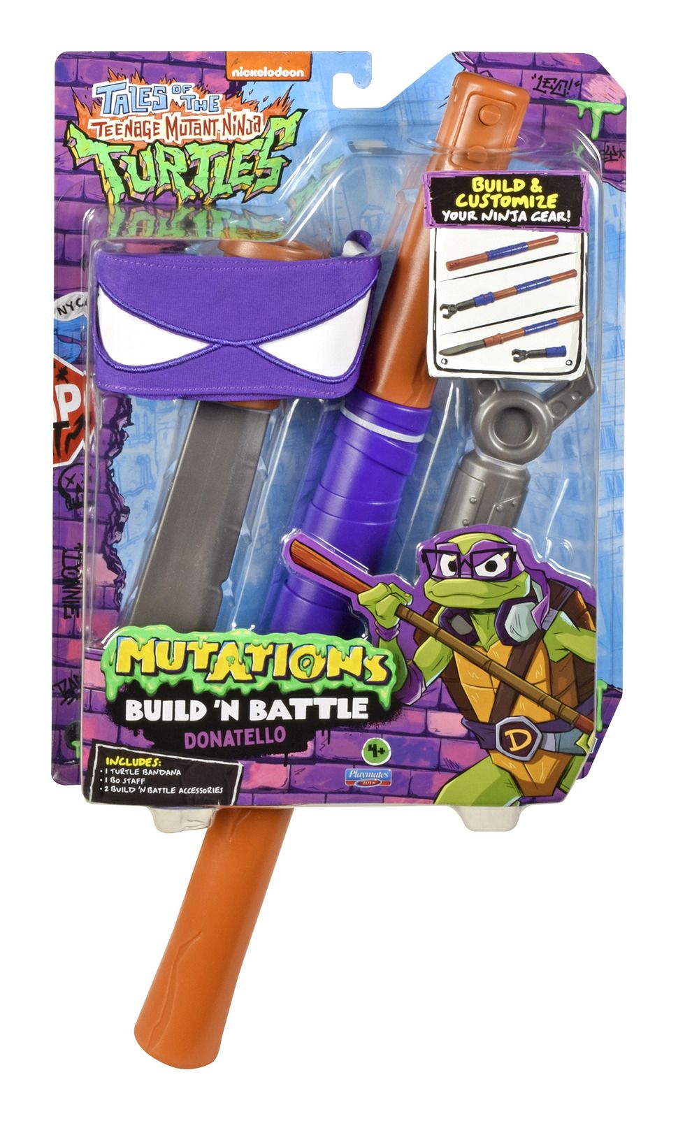 Tales of TMNT Build n Battle Donatello's Weapon