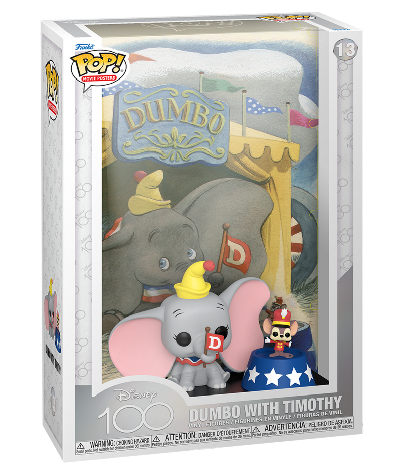 Dumbo & Timothy Movie Poster Disney 100 Pop! Vinyl Figure