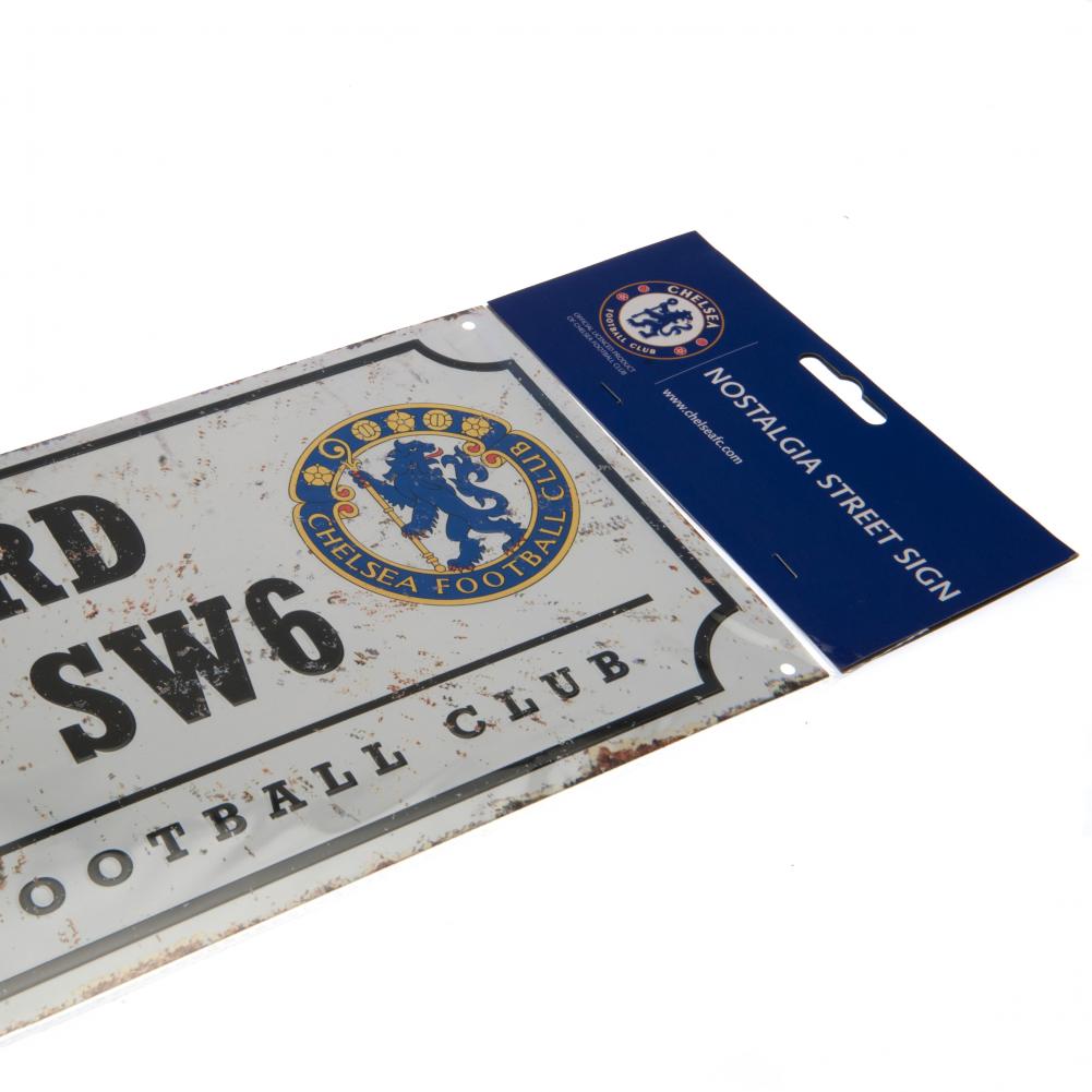 Chelsea FC Retro Street Sign