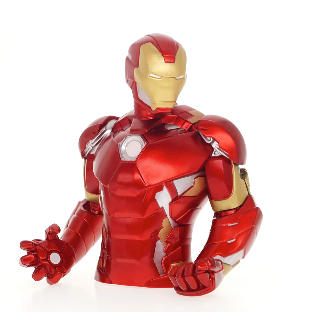 Iron Man Marvel Bust Bank