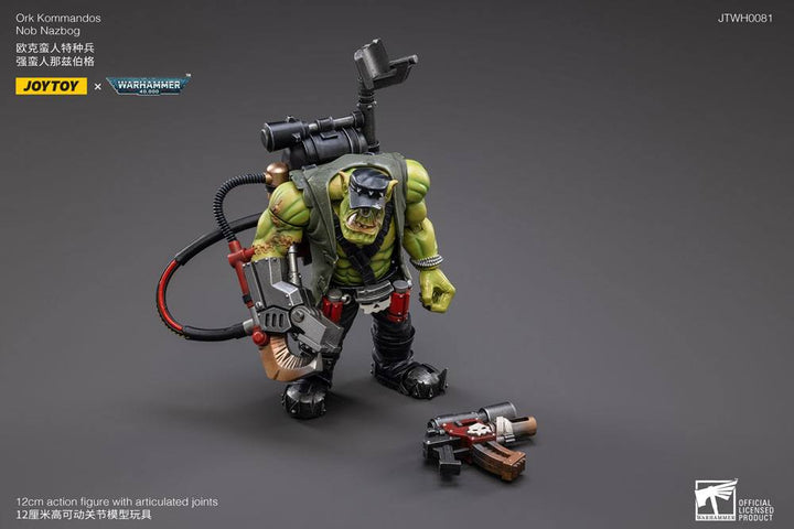 Warhammer 40K 1/18 Scale Ork Kommandos Nob Nazbog