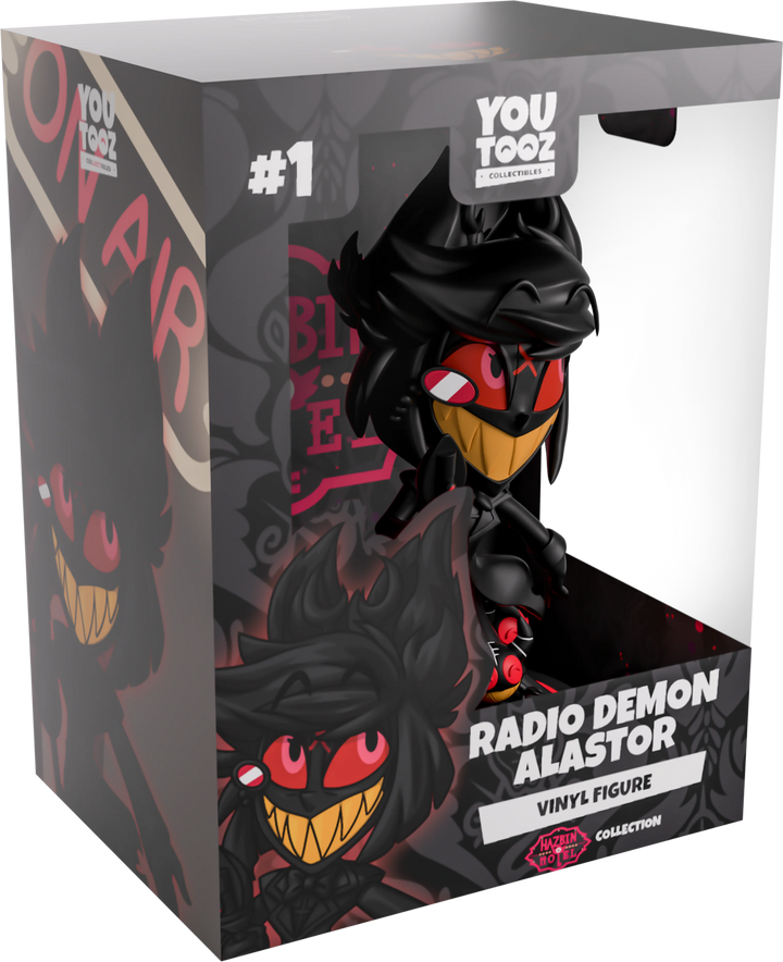 Youtooz Hazbin Hotel Radio Demon Alastor Vinyl Figure