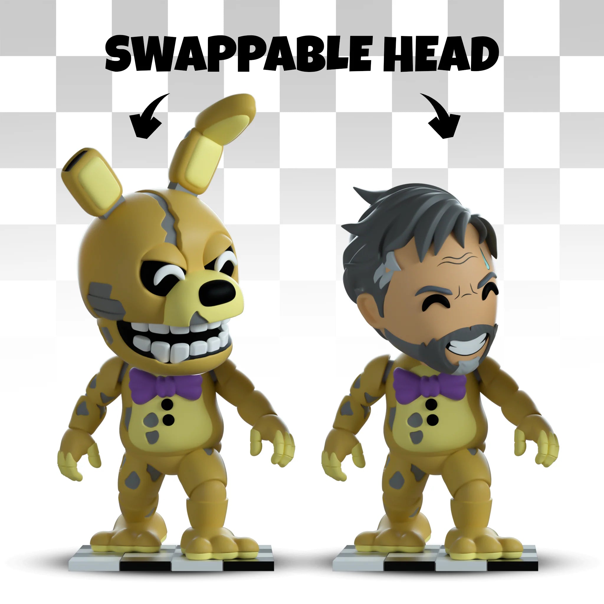 Youtooz Five Nights at Freddy's FNAF Movie Yellow Rabbit Figure