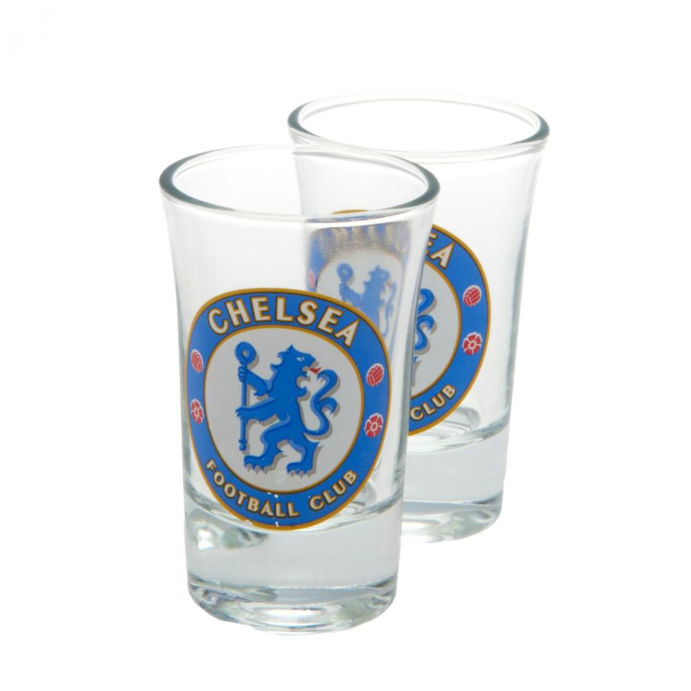 Chelsea FC 2-Pack Shot Glass Set