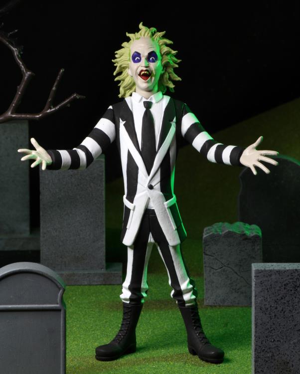 NECA Beetlejuice Toony Terrors Beetlejuice Action Figure