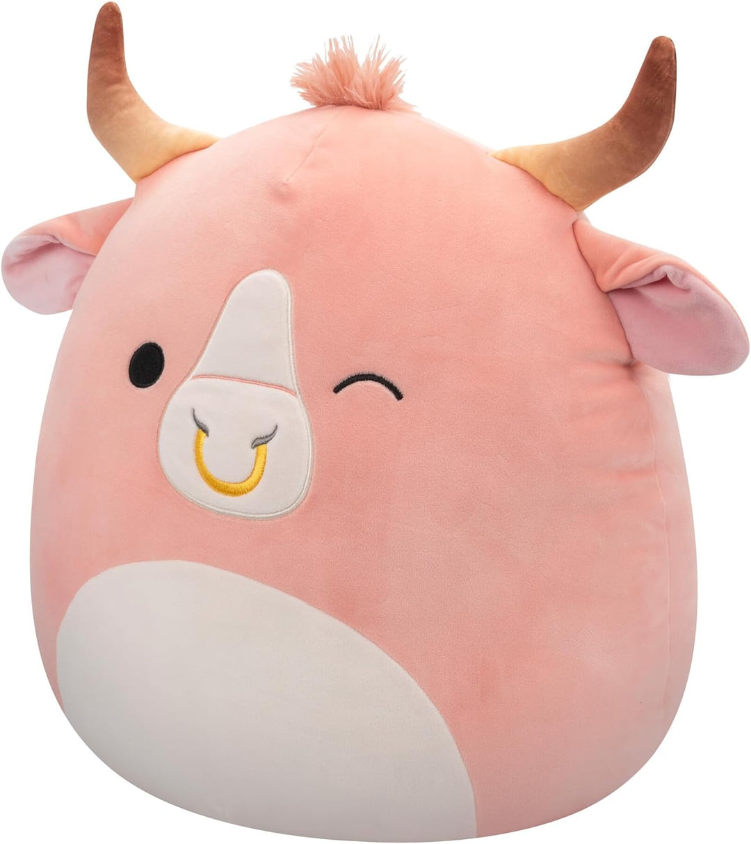 Squishmallows 16'" Peach Brahma Bull Plush