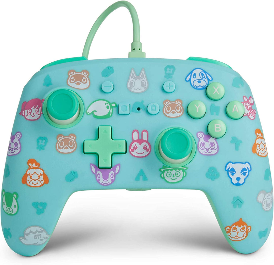 PowerA Enhanced Wired Animal Crossing Controller for Nintendo Switch