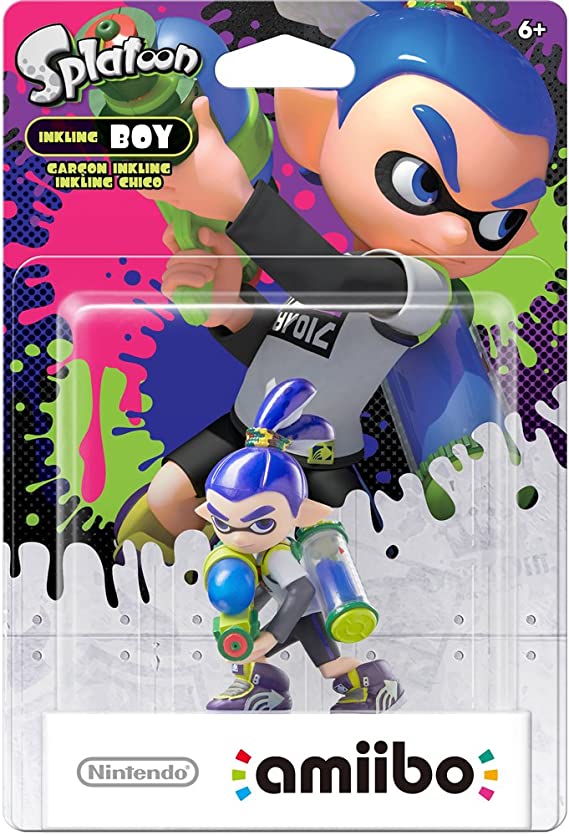 Nintendo Amiibo Character - Inkling Boy (Splatoon Collection)