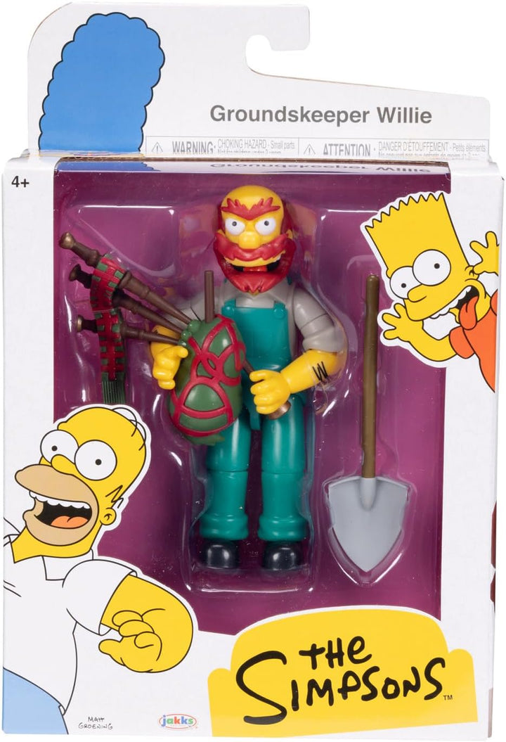 The Simpsons Groundskeeper Willie 5" Action Figure