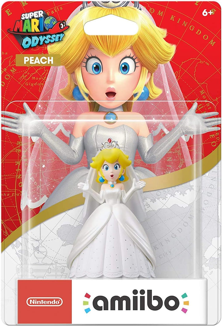 Nintendo Amiibo Character - Peach: Wedding Outfit (Super Mario Odyssey Collection)