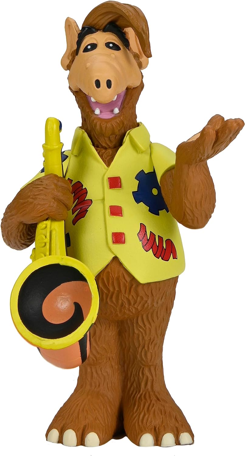 NECA Alf Toony Classics Figure Alf With Saxophone 6" Action Figure